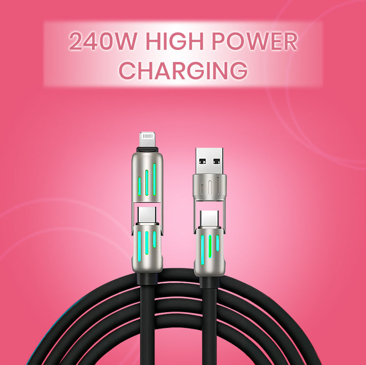 4 in1 Multi USB Charging Cable