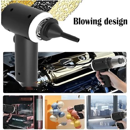 Portable 3-in-1 Mini Vacuum Cleaner – Handheld Car & Home Dust Cleaner