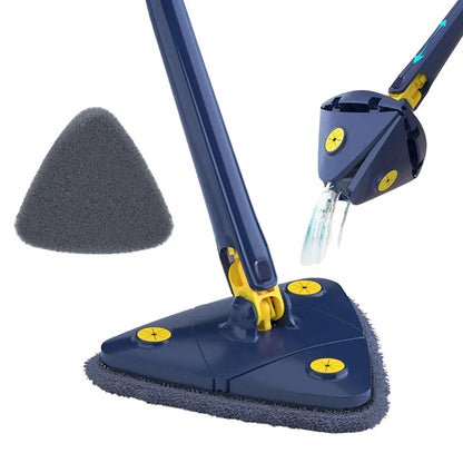 360 Rotating Adjustable Mop – Microfiber Floor Cleaning Tool for Home