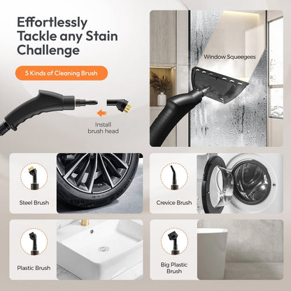 Portable Handheld Steam Cleaner for Home, Sofa, Tiles & Car Cleaning